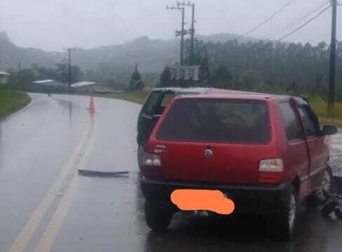 Luiz Alves: Mulher morre em acidente na SC-414 no bairro Rio do Peixe