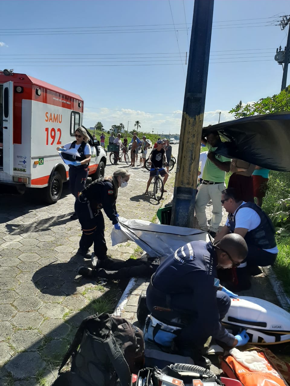 NO BAIRRO SÃO PAULO: DOIS HOMENS MORREM APÓS SEREM ATACADOS POR ENXAME DE ABELHAS EM NAVEGANTES