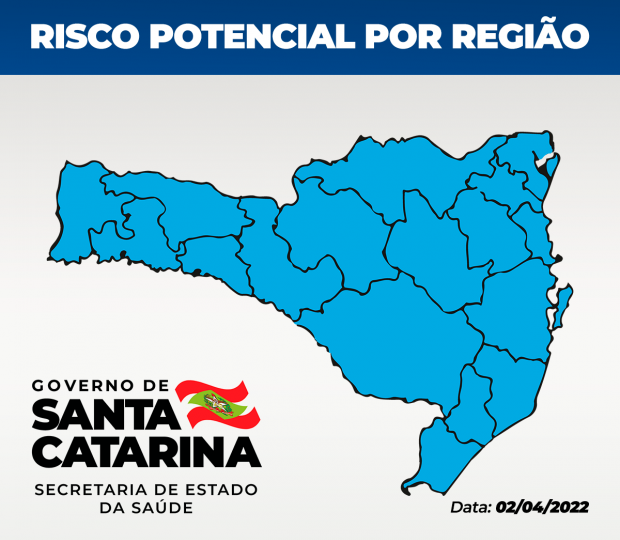 Covid-19: Matriz de Risco Potencial Regionalizado aponta todas as 17 com nível moderado