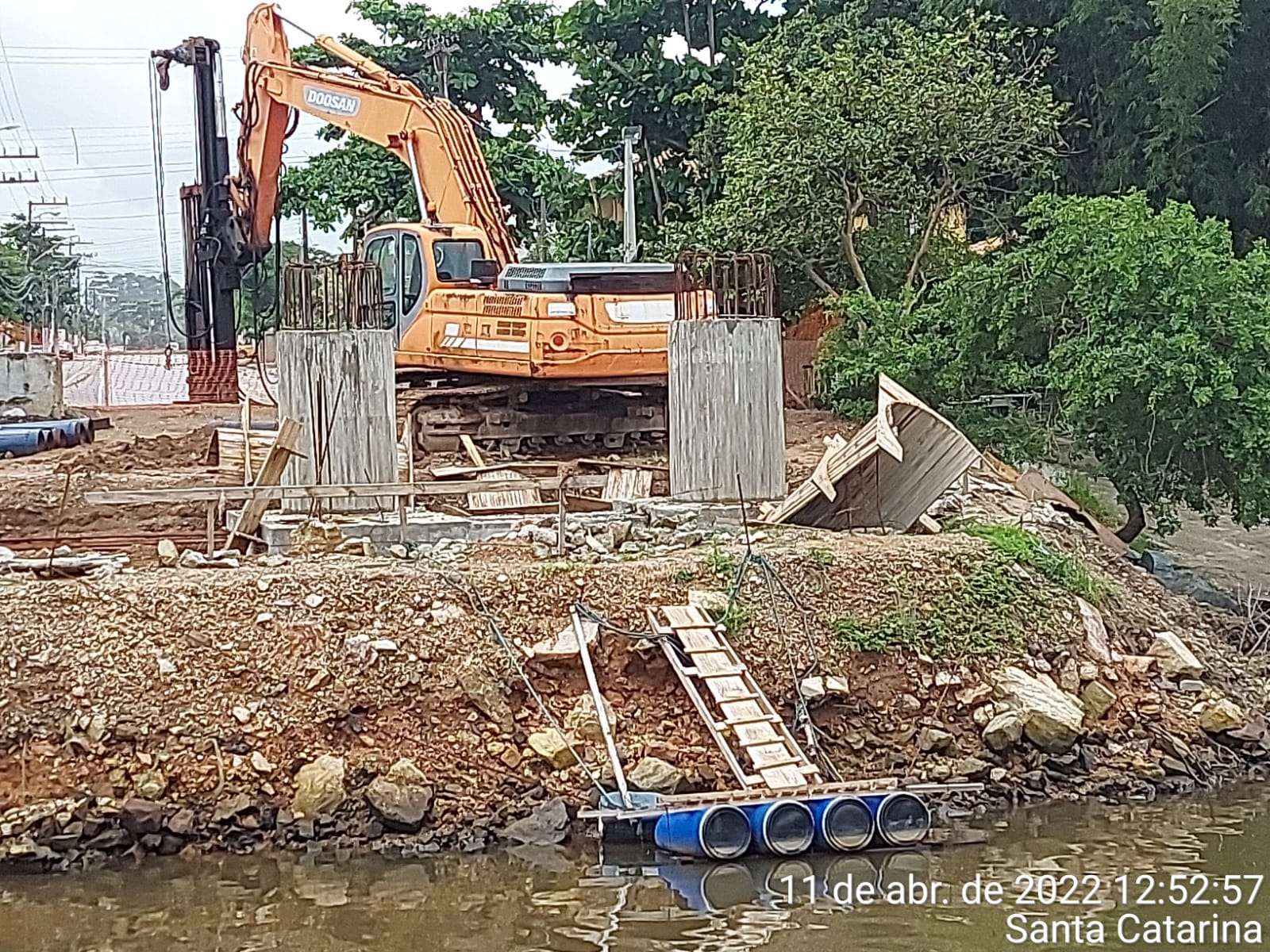 Barra Velha: Empresa TEC é notificada sobre a situação precária dos operários da obra de construção da ponte do rio Itajuba