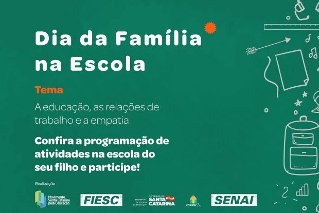 Dia da Família na Escola é no próximo sábado com atividades na rede estadual