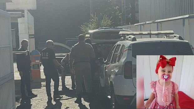 Tragédia - Menina de 2 anos é encontrada degolada dentro de casa, em Treze Tílias e assassino se entrega à polícia