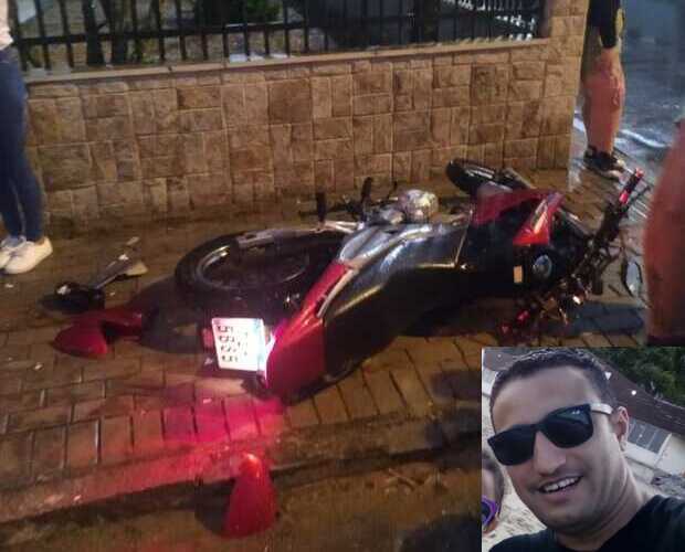 Servidor público de Balneário Piçarras morre em acidente de moto no Centro de Barra Velha