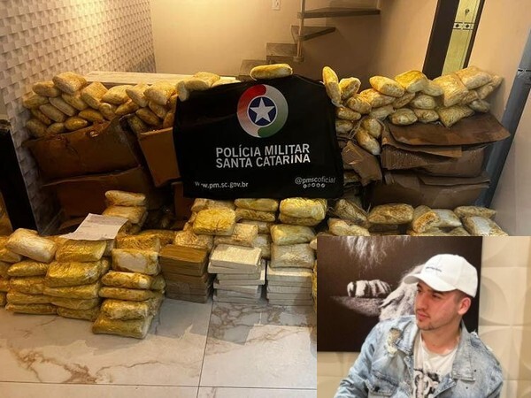Balneário Piçarras - Juiz sentencia Ruan Brockveld a 17 anos e 6 meses de prisão por tráfico de drogas
