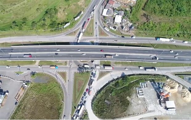 Estado garante R$ 35 milhões para obra do trevo da BR-101 entre Itajaí e Brusque
