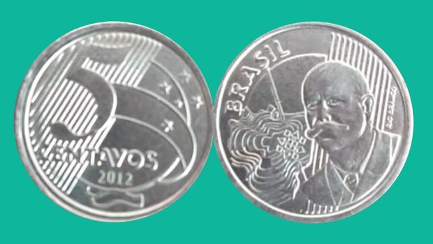 Dá uma olhada no cofrinho - Moeda de 50 centavos com erro pode valer até R$ 1,8 mil
