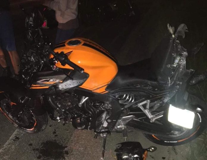 NA MURETA: MOTOCICLISTA MORRE EM ACIDENTE NO QUILÔMETRO 106 DA BR-101 EM PENHA