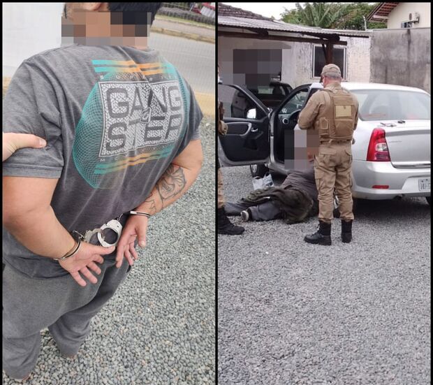 Balneário Piçarras – Homem é preso flagrante após roubar veículo no Centro da cidade