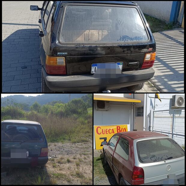 Balneário Piçarras/Penha – Polícia Militar recupera três veículos furtados durante a madrugada