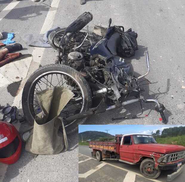 Navegantes - Motociclista de 62 anos morre em acidente na BR-470