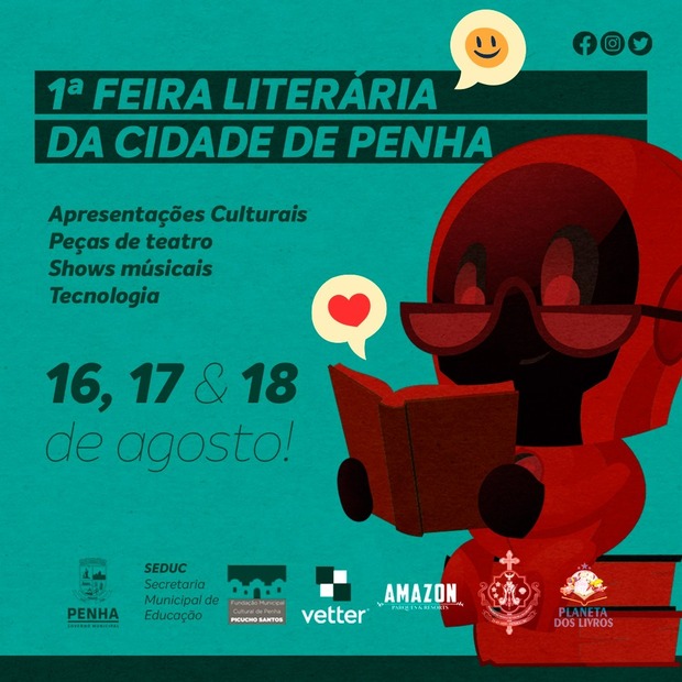 Cultura - Robótica é uma das atrações para a 1ª Feira Literária de Penha