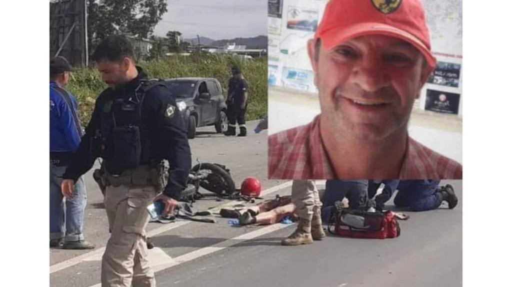 Identificado motociclista que morreu em acidente na BR-470 em Navegantes