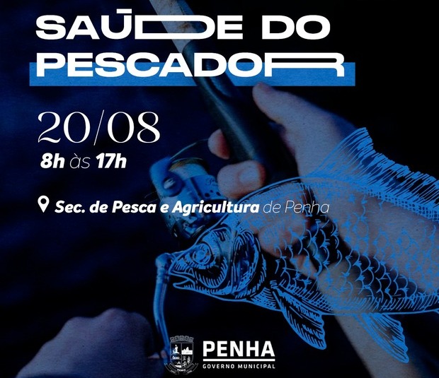 Penha - Programa “Saúde do Pescador” é confirmado para este sábado, 20