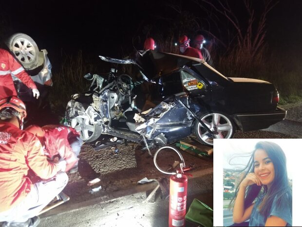Tragédia na SC-415 - Jovem de Balneário Piçarras morre em acidente em São Francisco do Sul