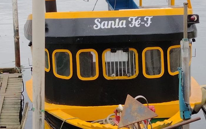 Balneário Camboriú - Pesqueiro Santa Fé fica à deriva em Taquaras
