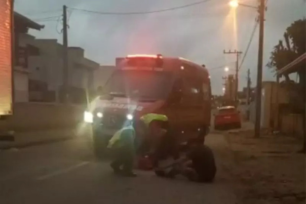 Barra Velha - Homem é jogado de dentro de carro e mobiliza polícia e bombeiros em Barra Velha