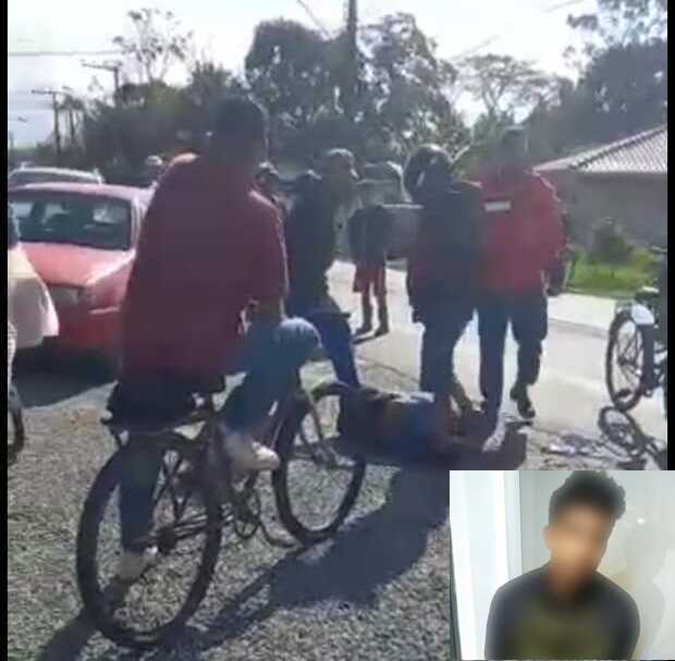 Penha – Preso pela Polícia Militar estuprador que quase foi linchado por populares no Casqueiro