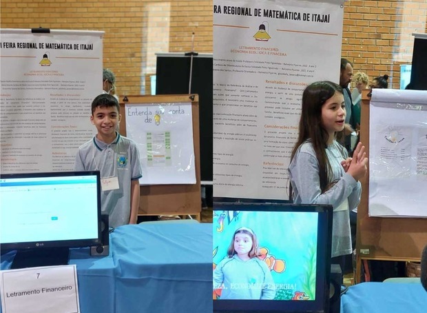 Balneário Piçarras - Escola Felicidade Pinto Figueredo conquista vaga na 37ª Feira Catarinense de Matemática