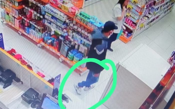 Itajaí - Preso assaltante que roubou a farmácia Panvel e provocou acidente