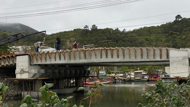 Penha/Navegantes - Ponte sobre o Rio Gravatá será concretada na próxima semana