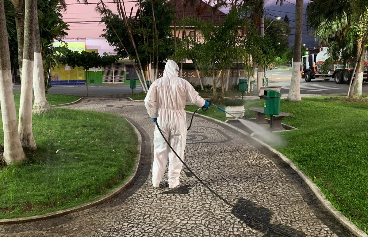 Coronavírus: Jaraguá do Sul é a primeira cidade do Brasil a desinfetar ambientes públicos