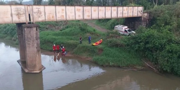 Guaramirim - Corpo em estado avançado de decomposição é encontrado no rio Itapocuzinho