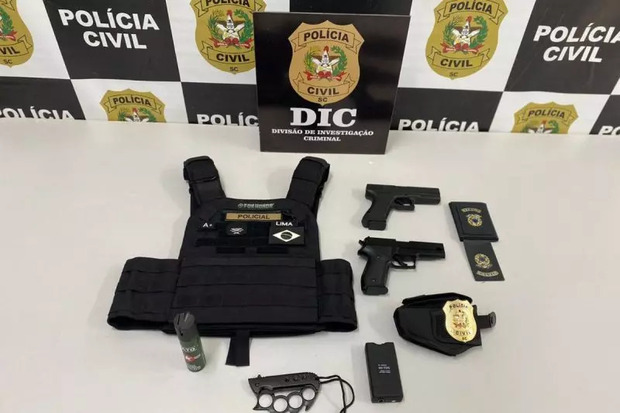 Joinville - Falso policial é preso suspeito de tentar roubar e matar idosa no bairro Vila Nova