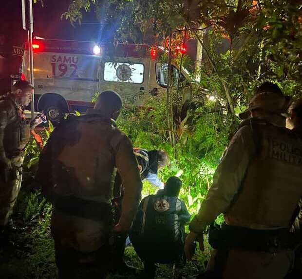 Bandido é morto pela PM após cometer três roubos na região de Balneário Camboriú