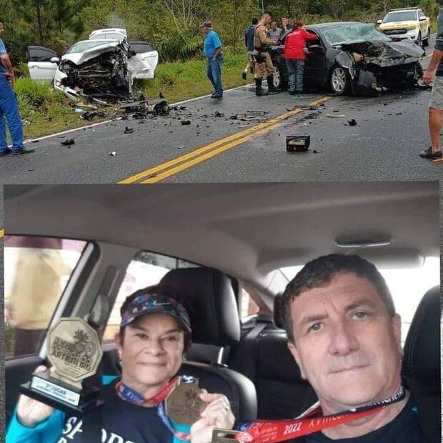 Não resistiu - Morre a segunda vítima de acidente causado por motorista em fuga em Balneário Barra do Sul