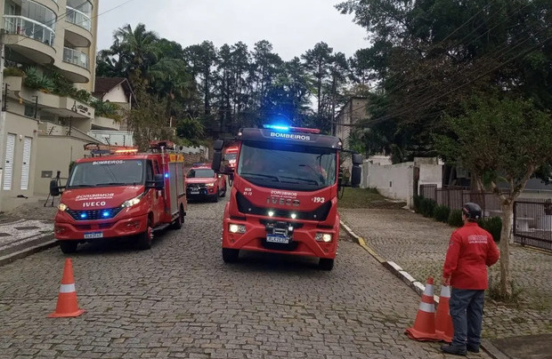 Joinville – Idosa morre após incêndio atingir casa de repouso onde viviam 44 internos