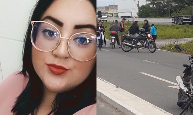 Navegantes - Motociclista morre em acidente com bicicleta na BR-470