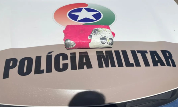 Na prainha da laje - Mais um tijolo de cocaína é encontrado em Barra Velha
