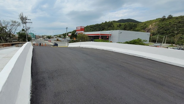 Penha – Trânsito da Ponte do Rio Gravatá foi liberada nesta tarde quarta-feira