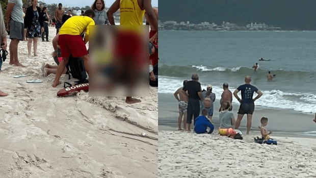 Bombinhas - Homem de 36 anos morre afogado na praia Central