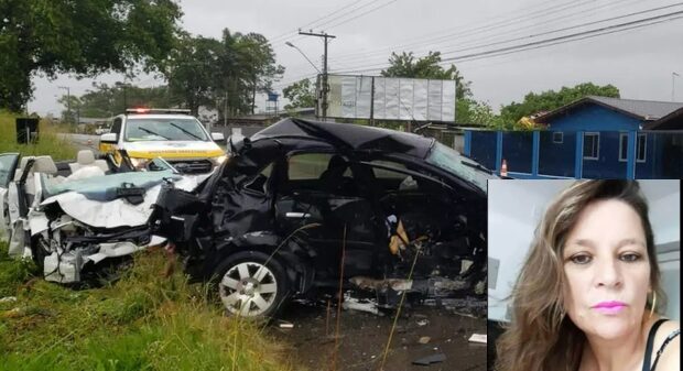 Acidente Fatal - Identificada a motorista de Gaspar que morreu em acidente em Ilhota