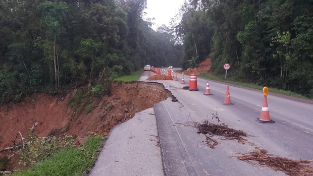 PRF atualiza situação das rodovias em Santa Catarina