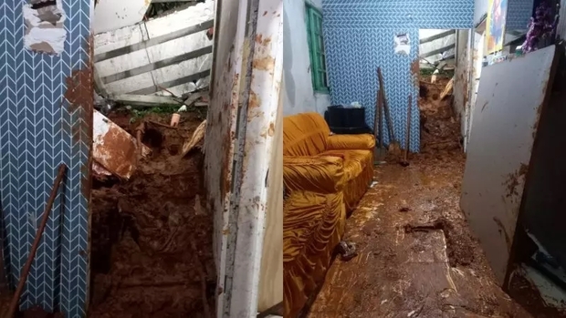 Camboriú – Menina de 9 anos sobrevivente do soterramento de casa no bairro Monte Alegre recebe alta hospitalar