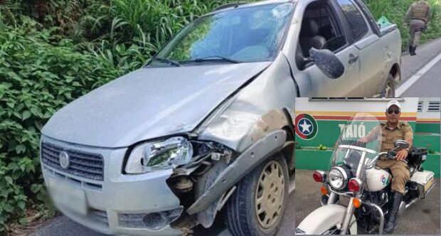 Atropelamento - Policial militar rodoviário é atropelado na SC-350 em Taió