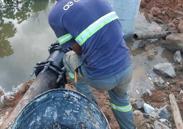 Alerta - Rompimento de rede por terceiros afeta abastecimento em Penha
