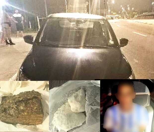 Penha – Assaltante é preso pela PM o bairro Santa Lídia com carro roubado