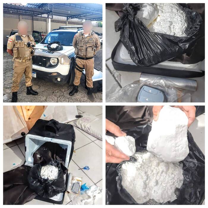 Penha – Polícia Militar apreende 4,5 quilos de cocaína em residência no bairro São Cristóvão