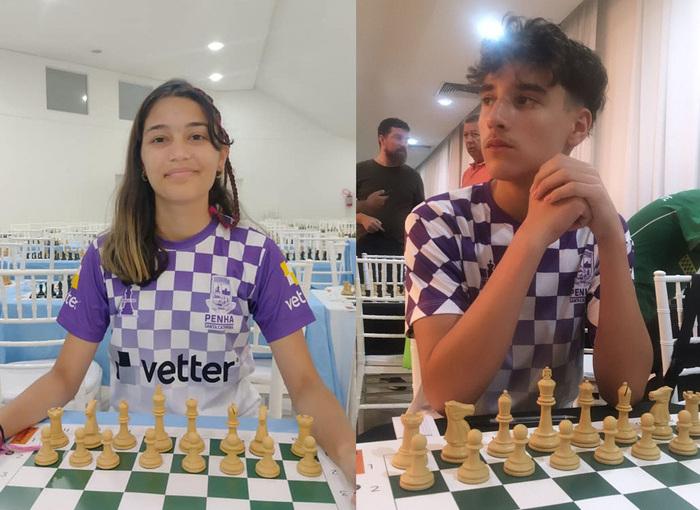 Enxadristas de Penha são destaque no maior torneio Aberto da América do Sul