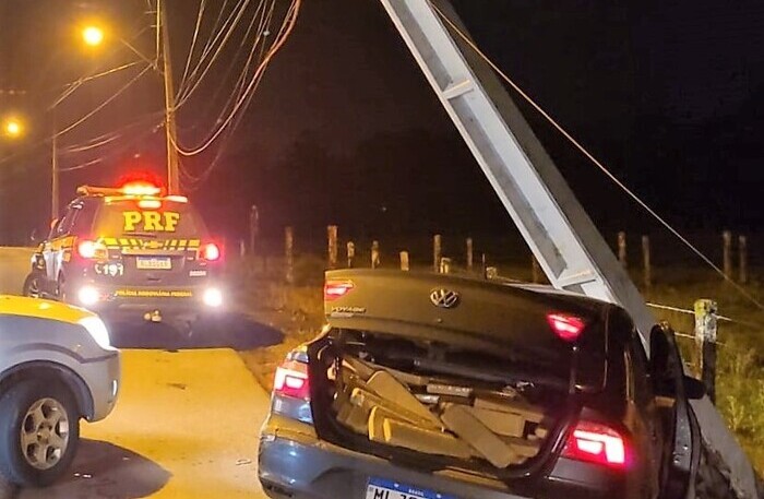 Joinville – PRF apreende 373 quilos de maconha na Serra Dona Francisca
