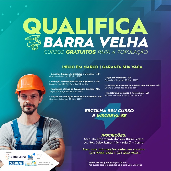 Barra Velha - Secretaria de Desenvolvimento Econômico traz para a cidade unidade móvel da construção civil
