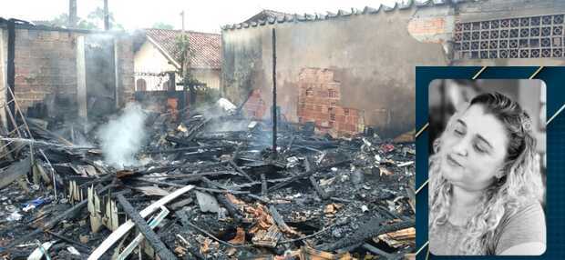 Dona de casa sofre infarto e morre ao ver casa ser destruída por incêndio no Centro da cidade