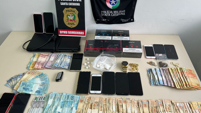 Bombinhas - Polícia descobre esquema de traficantes que vendiam drogas em conveniências 