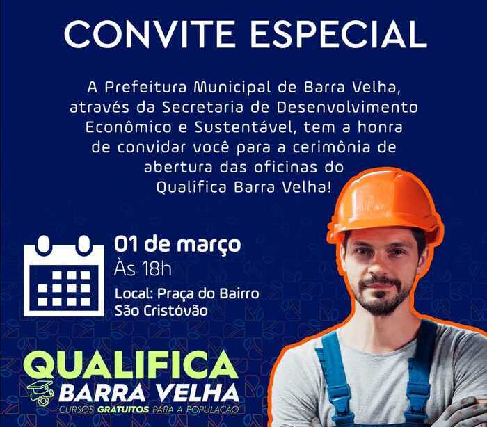 SESI/SENAI – Começa amanhã o Projeto Qualifica Barra Velha