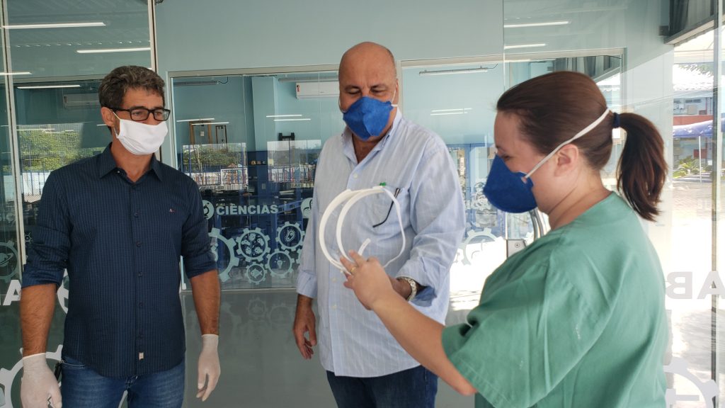 Coronavírus: Sinergia produz máscaras para hospitais atuarem no atendimento de pacientes com COVID- 19