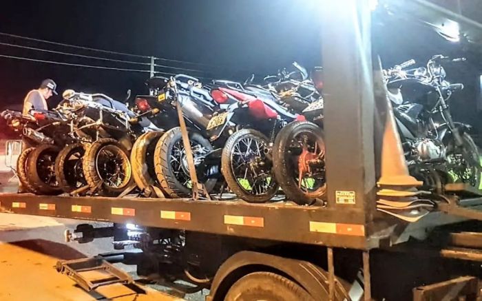 Penha – Foram cinco pessoas presas, 185 veículos apreendidos e 615 multas durante o Moto Carrero