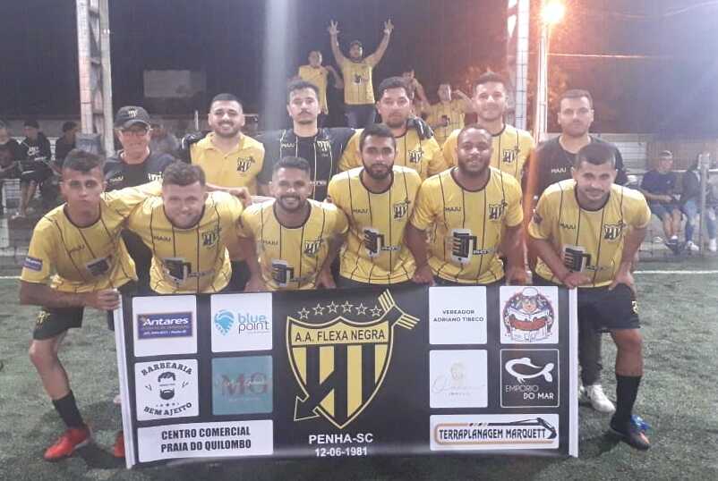 Penha – Flexa Negra vence por 3x1 o Arkan e segue invicto na Copa Noturna de Fut7 do Society Sete Marias